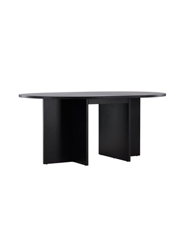 Matbord Strada, Ø120 cm, Svart