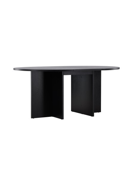 Matbord Strada, Ø120 cm, Svart