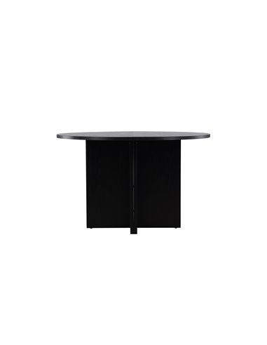Matbord Strada, Ø120 cm, Svart