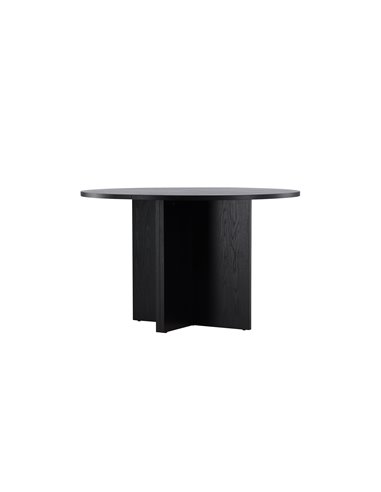 Matbord Strada, Ø120 cm, Svart
