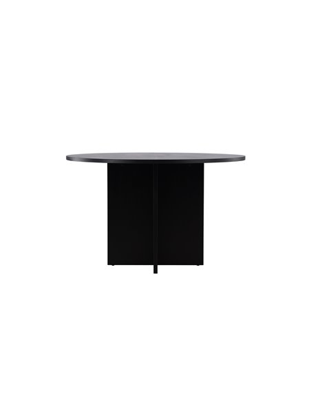 Matbord Strada, Ø120 cm, Svart