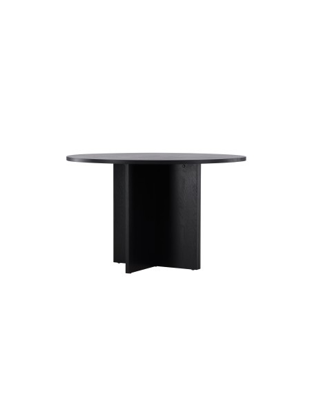 Matbord Strada, Ø120 cm, Svart