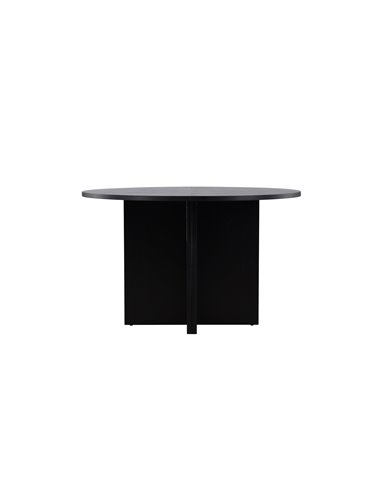 Matbord Strada, Ø120 cm, Svart