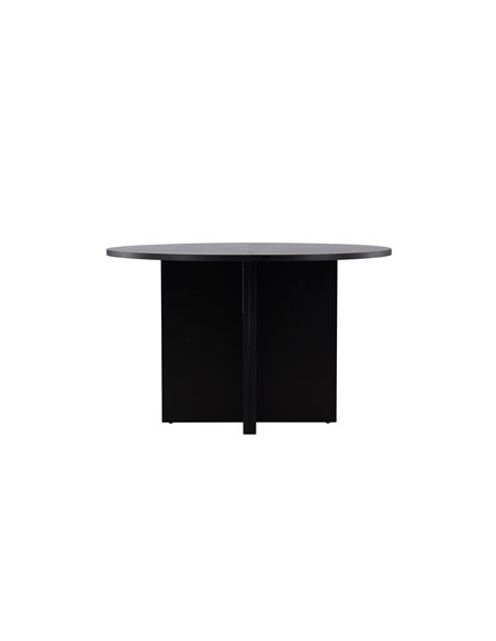 Matbord Strada, Ø120 cm, Svart