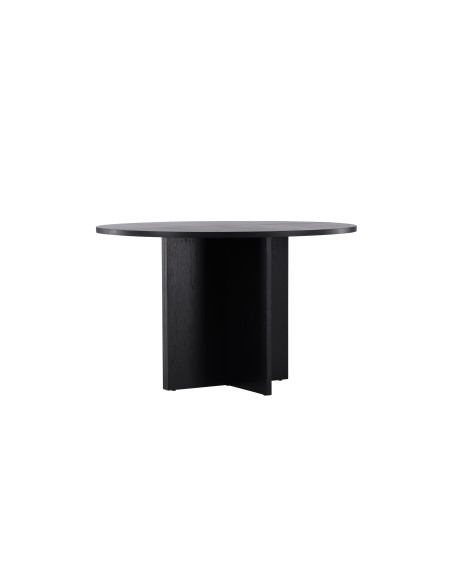 Matbord Strada, Ø120 cm, Svart