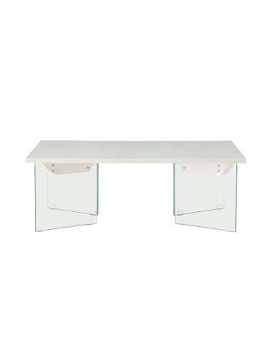 Soffbord Ester, 120 × 80 cm, Vit