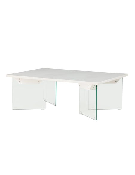 Soffbord Ester, 120 × 80 cm, Vit