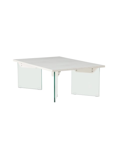 Soffbord Ester, 120 × 80 cm, Vit