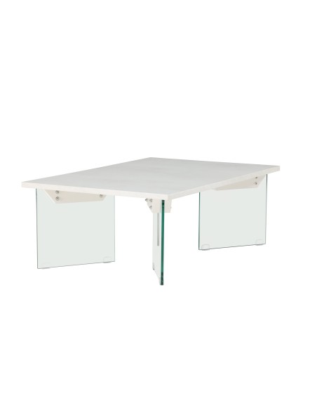 Soffbord Ester, 120 × 80 cm, Vit