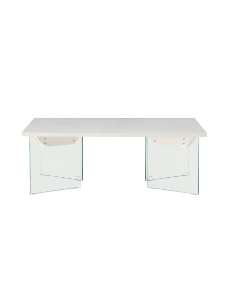 Soffbord Ester, 120 × 80 cm, Vit