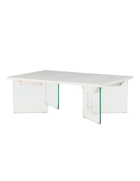 Soffbord Ester, 120 × 80 cm, Vit