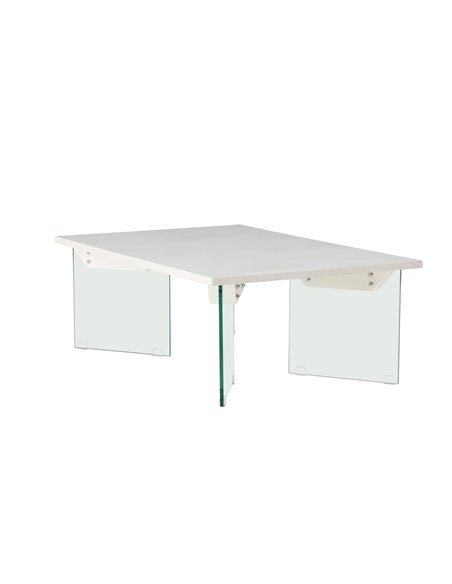 Soffbord Ester, 120 × 80 cm, Vit