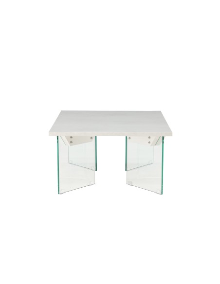 Soffbord Ester, 120 × 80 cm, Vit
