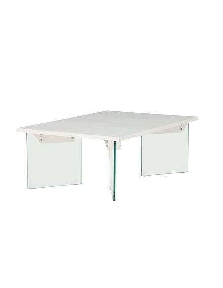 Soffbord Ester, 120 × 80 cm, Vit
