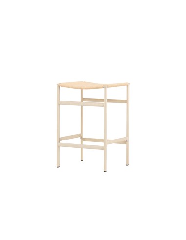 Barstol Polly, Beige/Vitlaserad