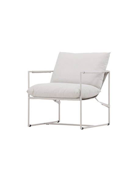 Fåtölj Joline, 77 × 82 cm, Beige