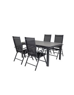 Matgrupp Levels med Break matstolar, 160 × 100 cm 2