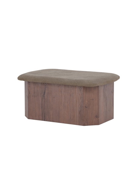 Fåtölj Todd Sittpuff, 88 × 59 cm, Brun