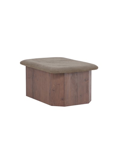 Fåtölj Todd Sittpuff, 88 × 59 cm, Brun