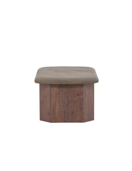 Fåtölj Todd Sittpuff, 88 × 59 cm, Brun