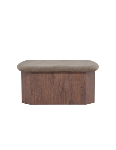 Fåtölj Todd Sittpuff, 88 × 59 cm, Brun