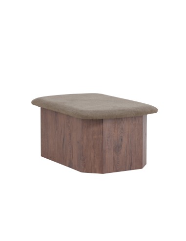 Fåtölj Todd Sittpuff, 88 × 59 cm, Brun