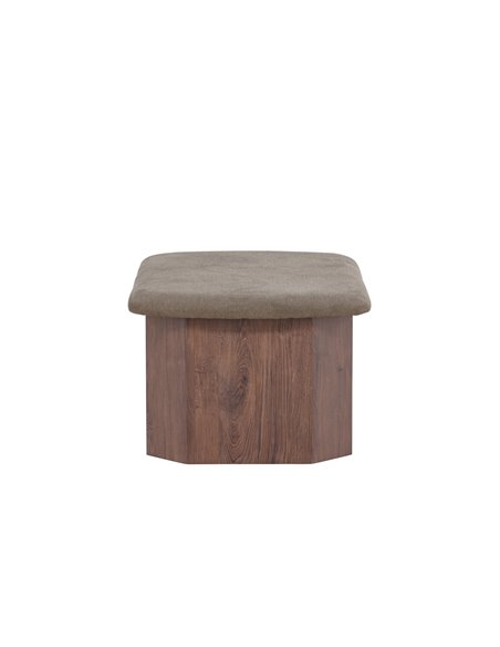 Fåtölj Todd Sittpuff, 88 × 59 cm, Brun