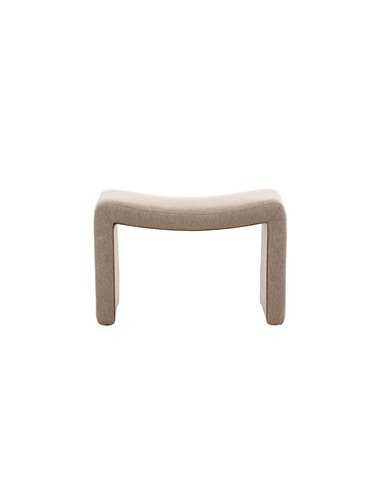 Fåtölj Bonn Ottoman, 70 × 45 cm, Brun