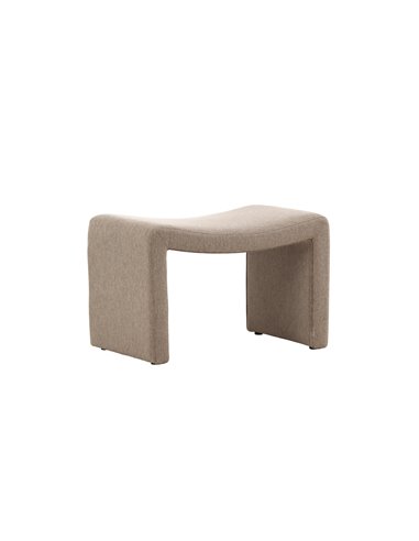 Fåtölj Bonn Ottoman, 70 × 45 cm, Brun