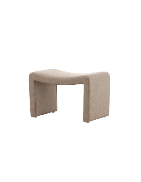 Fåtölj Bonn Ottoman, 70 × 45 cm, Brun
