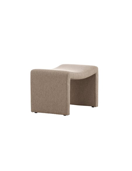 Fåtölj Bonn Ottoman, 70 × 45 cm, Brun