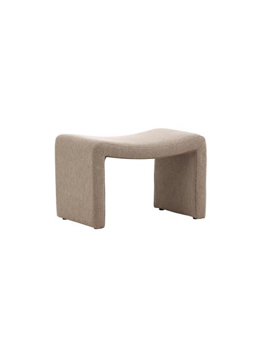 Fåtölj Bonn Ottoman, 70 × 45 cm, Brun
