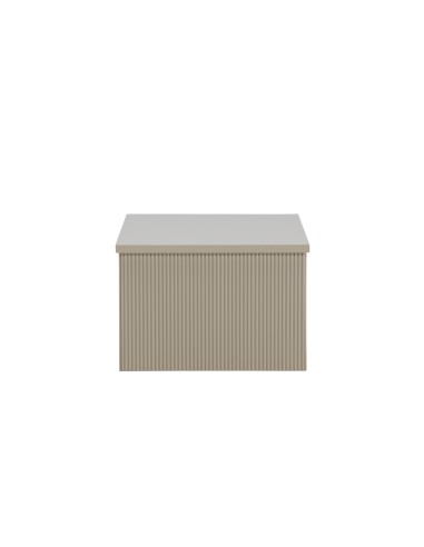 Sidobord Lenox, 80 × 60 cm, Beige