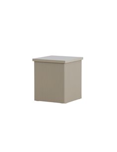 Sidobord Lenox, 40 × 40 cm, Beige 2