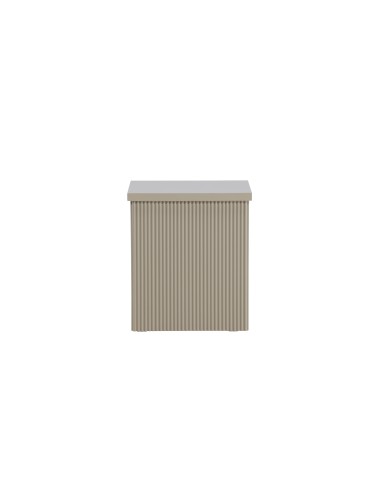 Sidobord Lenox, 40 × 40 cm, Beige