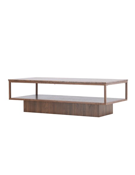 Soffbord Maglehem soffbord, 130 × 60 cm, Walnut