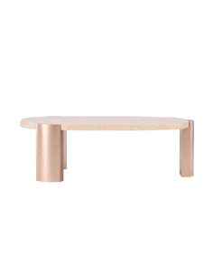 Soffbord Kres, 125 × 71 cm, Pink