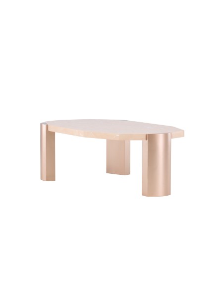 Soffbord Kres, 125 × 71 cm, Pink