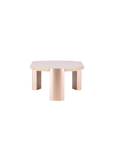 Soffbord Kres, 125 × 71 cm, Pink