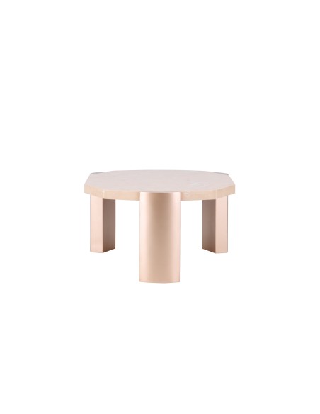 Soffbord Kres, 125 × 71 cm, Pink