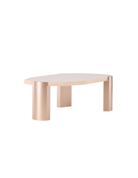 Soffbord Kres, 125 × 71 cm, Pink