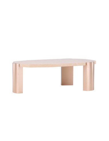 Soffbord Kres, 125 × 71 cm, Pink