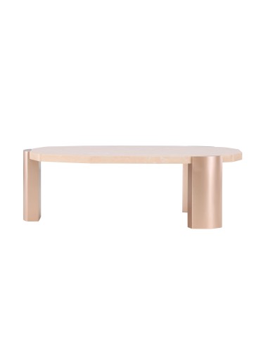 Soffbord Kres, 125 × 71 cm, Pink