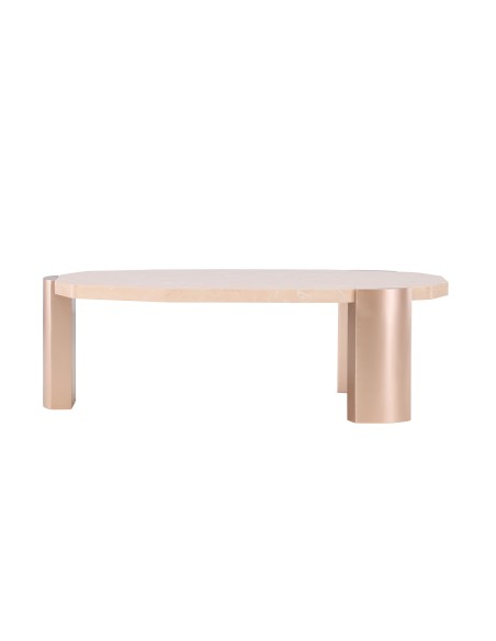 Soffbord Kres, 125 × 71 cm, Pink