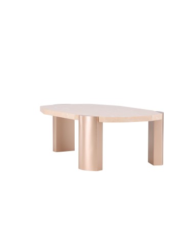 Soffbord Kres, 125 × 71 cm, Pink