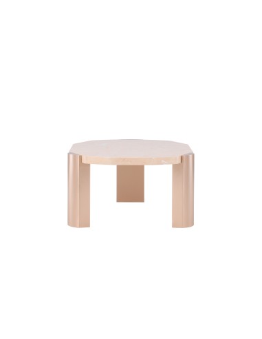 Soffbord Kres, 125 × 71 cm, Pink