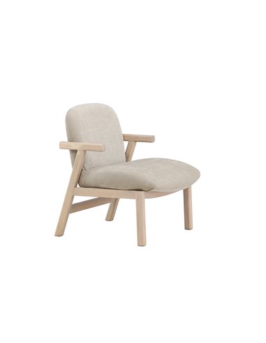 Fåtölj Rile, 67 × 74 cm, Beige