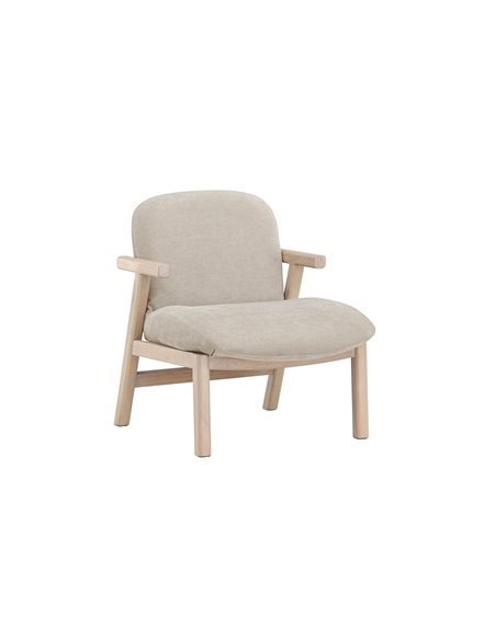 Fåtölj Rile, 67 × 74 cm, Beige