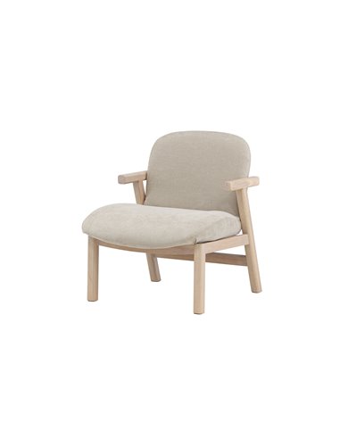 Fåtölj Rile, 67 × 74 cm, Beige