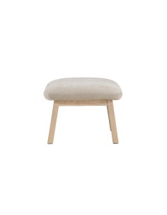 Fåtölj Rile Ottoman, 70 × 60 cm, Beige